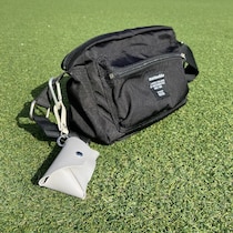 うっかり忘れない、チャーム感覚の「bon moment フェイクレザー携帯ゴミ袋ケース」