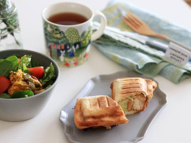 頑張れ受験生！レンチンで作れる「ホットサンドメーカー」が塾前補食や夜食にピッタリ