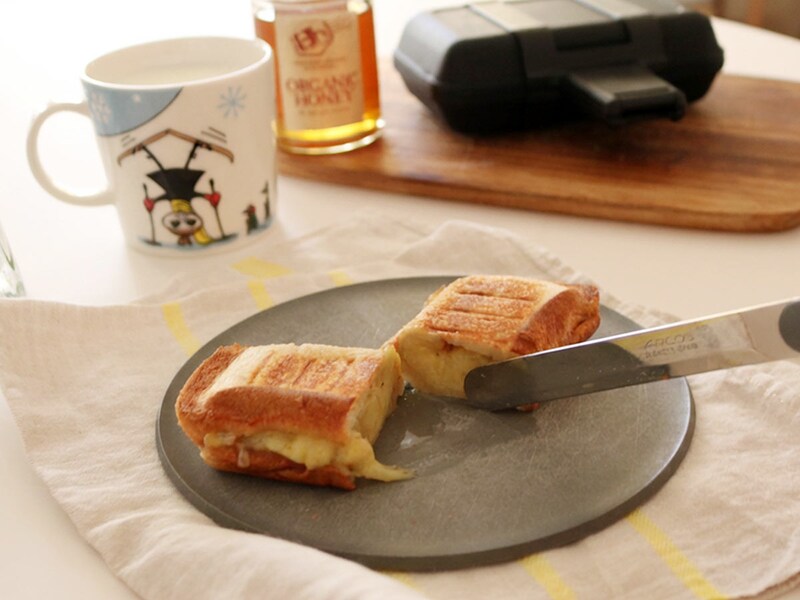 頑張れ受験生！レンチンで作れる「ホットサンドメーカー」が塾前補食や夜食にピッタリ