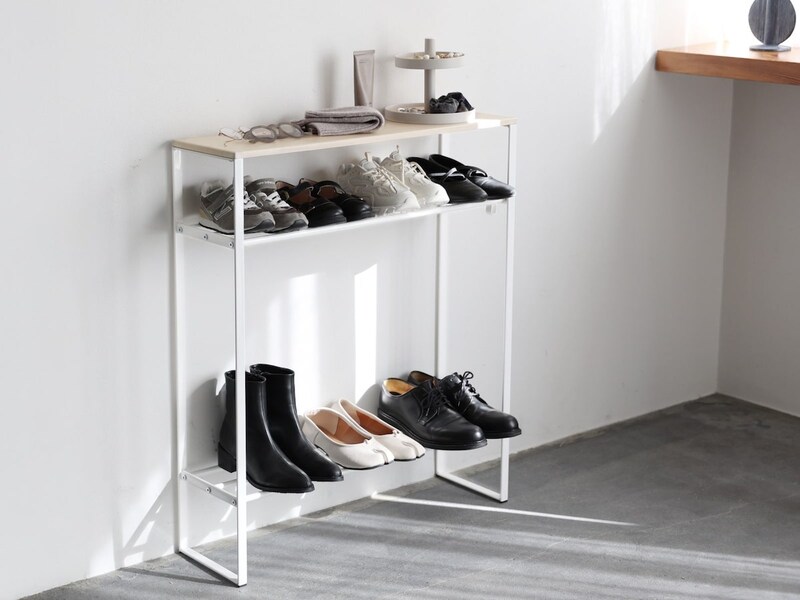 【単身・マンション・戸建て】ライフスタイル別、スタッフのリアルレポ『奥行き19.5cmシェルフ』をここで使いました