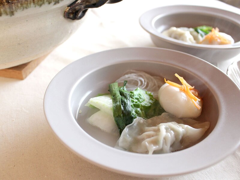 きれいに食べ終わると気持ちがいいね。家族ニッコリ「すくいやすいボウル」