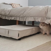 衣替えにもコレ便利！スイーッと出し入れできるベッド下収納で暮らしを整える【インスタグラマーさんのもの選び】