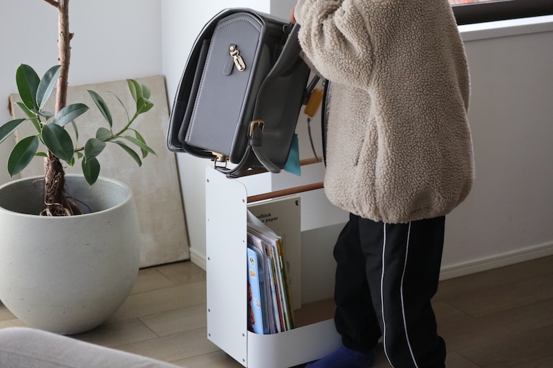 「やるぞ！」と思ったらすぐ取れるフィットネス収納。スタッフが実際に使ってみました