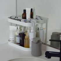 出しっぱなしなのに整う。「オルドル2段ラック」でわが家の洗面台がすっきりした理由