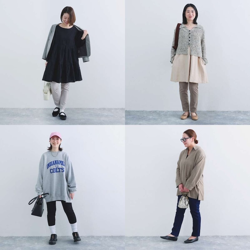 春の即戦力、360度グーーーンと伸びるストレッチパンツ。ベストセラーのはき心地をスタッフ4名がチェック