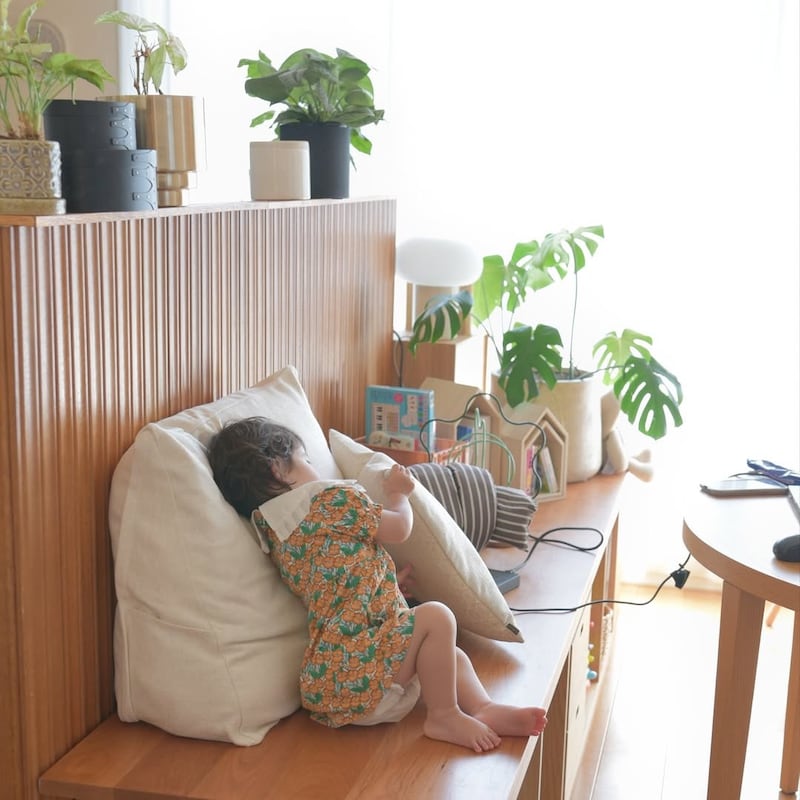 布団収納スペースにお困りの人、集まれ!『背もたれになる布団収納ケース』がIGさんのお家でも活躍中