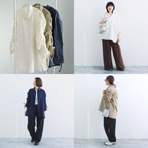袖くしゅっと印象チェンジ。カジュアル派スタッフ3名になじむ新作アレンジブラウス