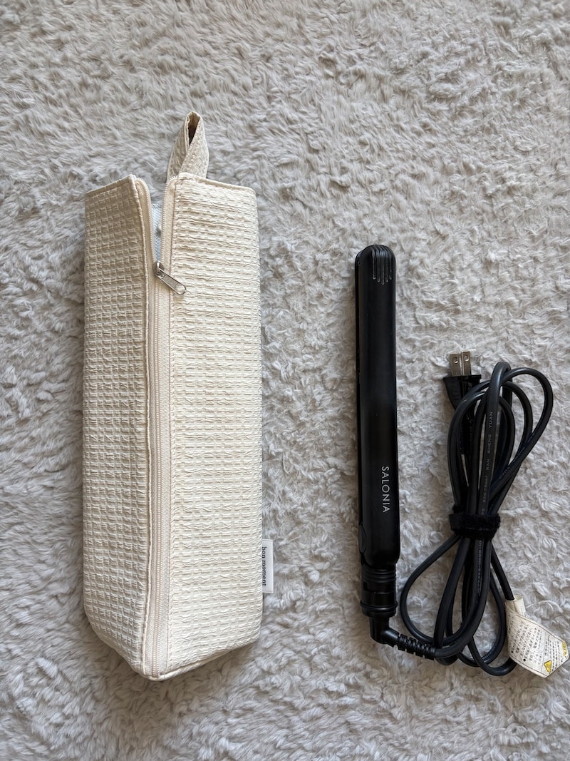 『バタバタの朝・散らかる洗面所』を卒業したい方へ。スタッフの太鼓判、耐熱300℃ヘアアイロンポーチを！