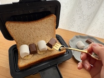 話題の『レンチンホットサンド』に何入れる？スタッフのお気に入りレシピ＆使用レポ発表会