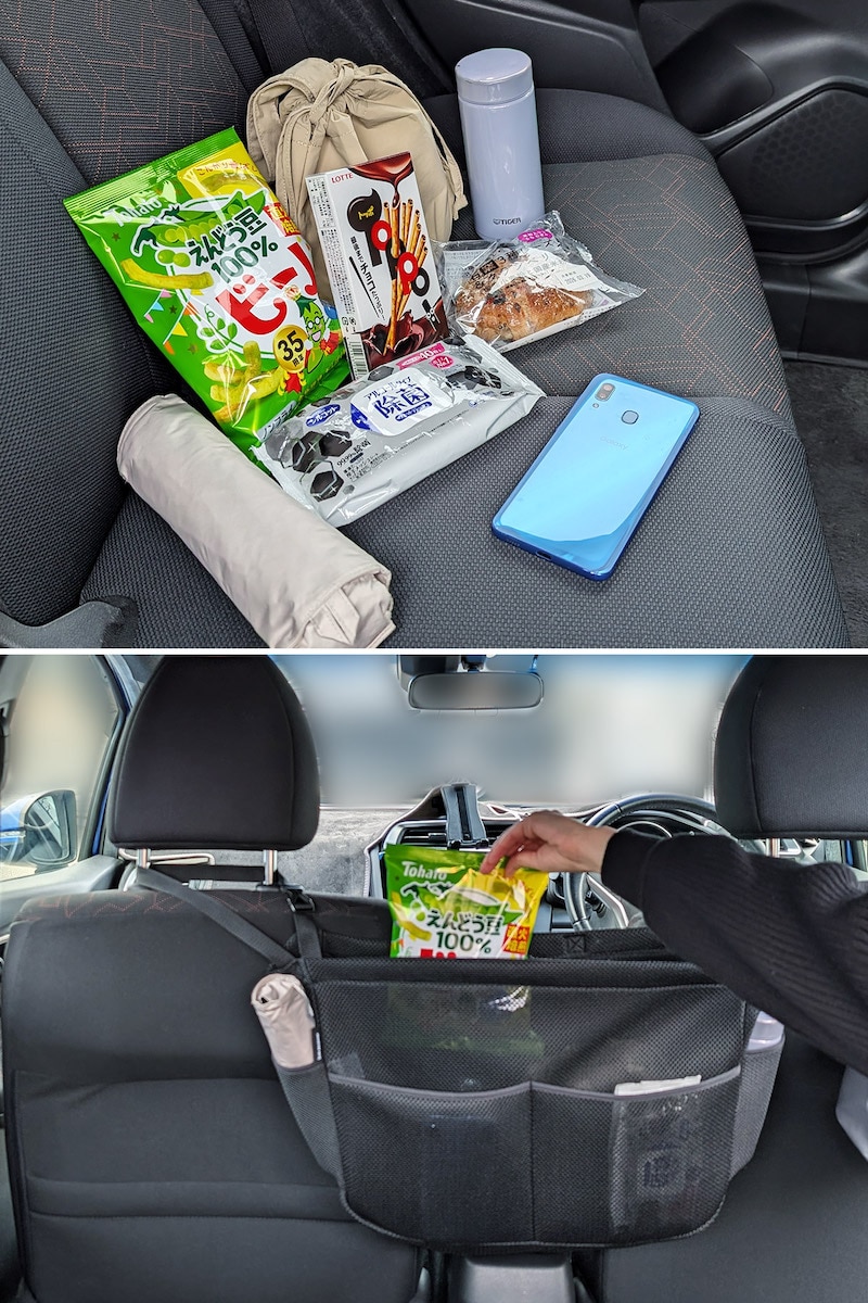 車内快適化の黄金コンビ「カーポケット&吊り下げゴミ箱」スタッフたちはこう使う!