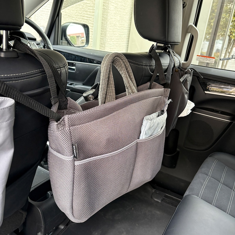 車内快適化の黄金コンビ「カーポケット&吊り下げゴミ箱」スタッフたちはこう使う!