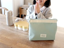 春からの学童弁当に。しっかり入るのにかさばらない！持ち手すっきりランチバッグ