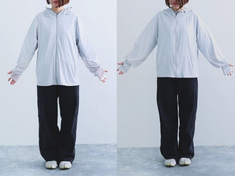 紫外線対策これで万全!3タイプから選べる「フル防備UVカットパーカー」をチェック