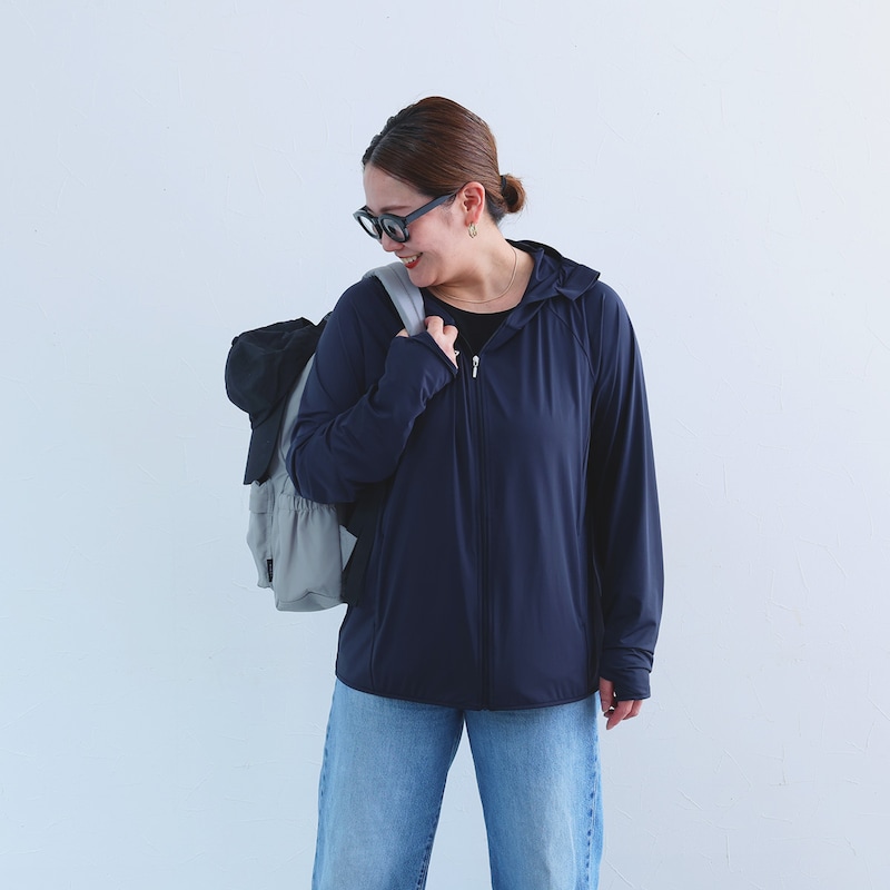 紫外線対策これで万全!3タイプから選べる「フル防備UVカットパーカー」をチェック