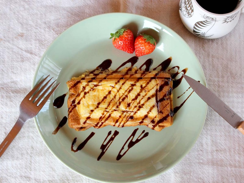 レンチンでこの「ザクッと焼き目」は感動!手軽すぎる、食べ切りホットサンドメーカー