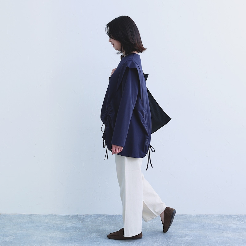 コットン100％さらっと快適ワイドが登場！ルーズに見えない楽ちんパンツをスタッフが試着