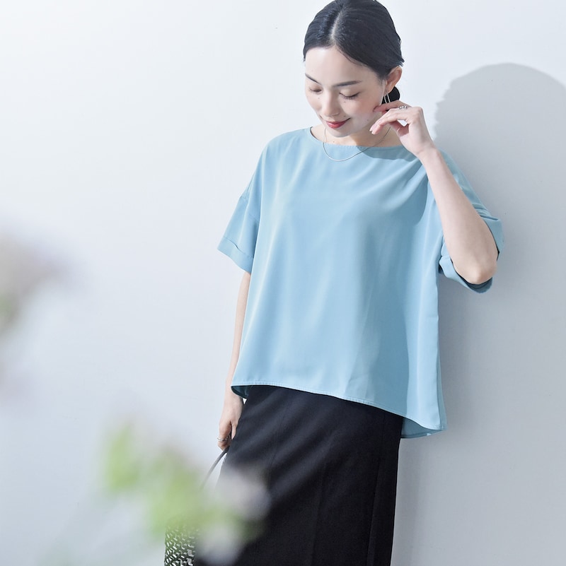 祝12周年！気負わず洗えてきちんとキレイ。夏の定番「Tシャツブラウス」の着心地レビュー