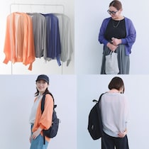 気温差対策にバッグに忍ばせる、持ち歩きカーデ。さらっと涼し気な人気者をスタッフが着回し！