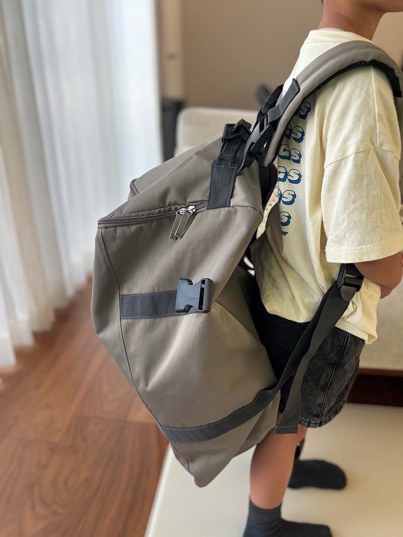 『スペースが余るくらい』がちょうどいい。たっぷり入るキッズボストン【インスタグラマーさんのもの選び】