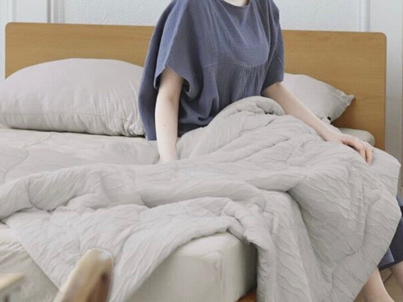 【暮らしを夏にシフトチェンジ】ひんやり寝具ドライコットンを選んだインスタグラマーさんから、寝心地レポが届きました!