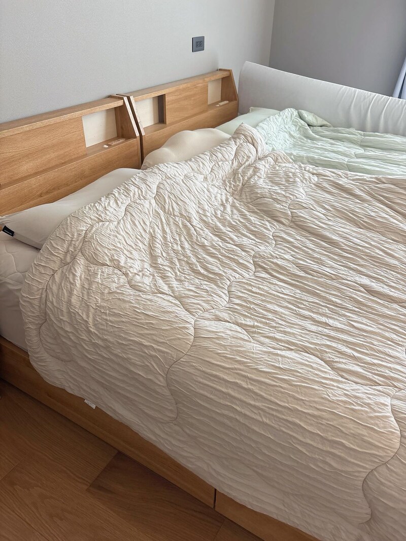 【暮らしを夏にシフトチェンジ】ひんやり寝具ドライコットンを選んだインスタグラマーさんから、寝心地レポが届きました!