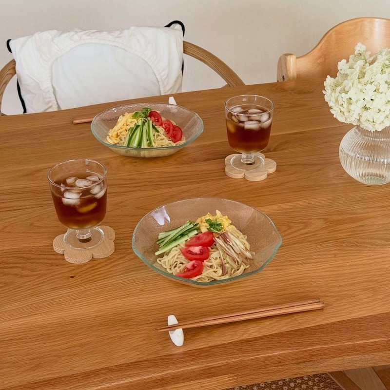 見た目も涼しげ!ひんやり麺にぴったりな「ガラスの深ボウル」インスタグラマーさんはこんなメニューで愛用中