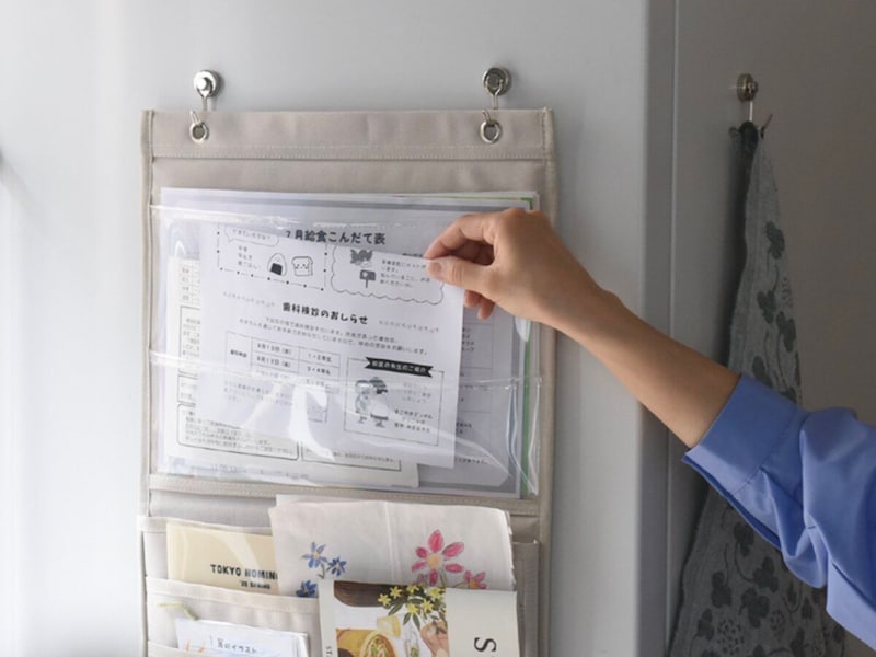 夏休みの習い事・図書館カード管理にもフル稼働！インスタグラマーさん流「プリント収納ポケット」活用術