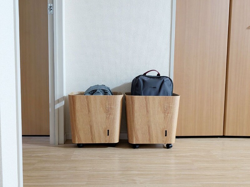 賃貸でも取り入れやすい「スリム」タイプで整う!夫婦二人暮らしの「キャスター付き収納」使用レポ
