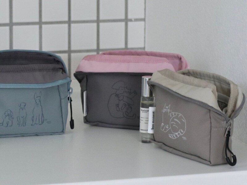 バッテリー＆旅行使いがスタッフ人気！取り出すたびワクワクする、fukucocoさんの「ミニポーチ」みんなの使い方