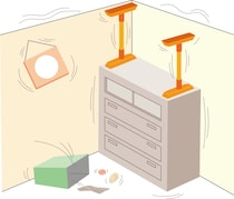 家の地震対策や避難のために、地震対策グッズを準備しよう