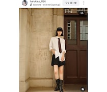 大沢明花、美脚スラリ！なモードコーデ披露