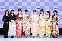 振袖姿の最強インフルエンサー集団6人が原宿に集結！！書初めで今年の抱負を発表＆会場でチャレンジ！！第8期「振袖TEENS」supported byジョイフル恵利お披露目イベントを開催！！！