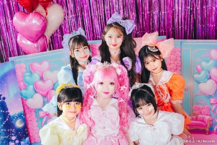 6人体制のひめらぶ始動！新曲「サンクちゅ」「プリンセス7か条」を2曲同時リリース、MVも公開
