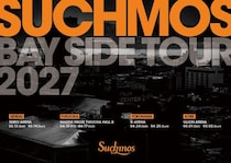 Suchmosが8年ぶりの全国アリーナワンマンツアー開催決定！4都市の「港」を巡る「Suchmos BAY SIDE TOUR 2027」14日よりチケット先行受付開始