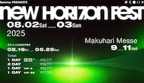 FLOW、MONGOL800、MAN WITH A MISSIONら出演！サミー主催「NEW HORIZON FEST」第3弾アーティスト発表とチケット第3次先行販売開始