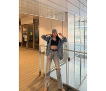 脅威の股下83cm！黒木麗奈、素晴らしい美脚ストリートコーデにファン絶賛