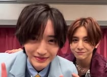 「大成功オタクすぎる」なにわ男子・道枝駿佑が憧れの先輩Hey！Say！JUMP・山田涼介とダンス