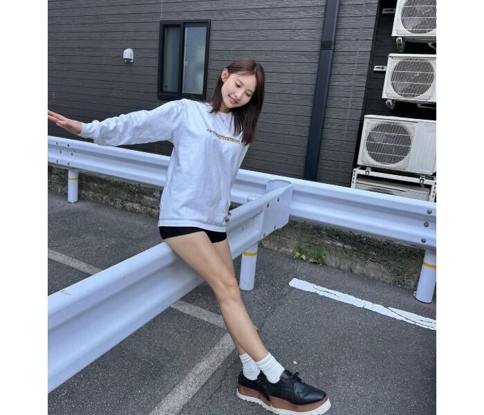 「ヘルシーでかわいい」あのん、スラリ美脚がきわだつカジュアルコーデにファン悶絶