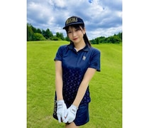 桜りん、長脚スラリ！清楚なゴルフウェア姿にファン「可愛すぎる〜」の声