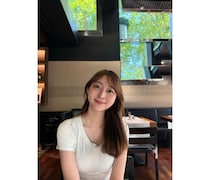 テレ朝・森山みなみアナ、ナチュラルで清楚なきれいめカジュアルファッションを披露