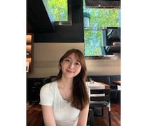 テレ朝・森山みなみアナ、ナチュラルで清楚なきれいめカジュアルファッションを披露