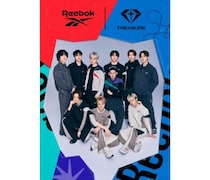TREASURE、Reebok新ビジュアルモデルに就任！YOSHI「いつか日本で単独スタジアム公演をしたい」7年目の新たな夢語る