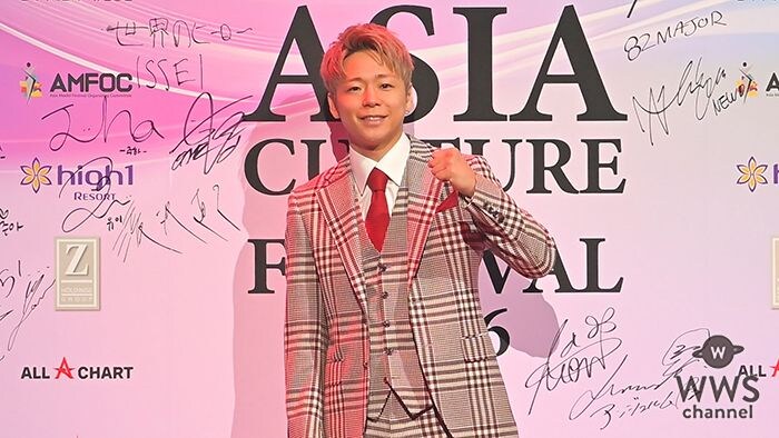 【動画】武尊、アジア・スポーツアイコン賞を受賞でチェック柄スーツで登場!「日本、そして世界の格闘技界を盛り上げていけるように!」<ASIA CULTURE FESTIVAL 2026>