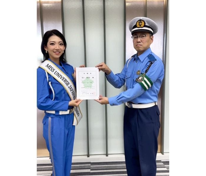 ベストオブミス北海道2026グランプリ4名、北警察署交通安全アドバイザーに委嘱