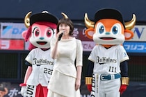 水森かおり、京セラドーム大阪で16年ぶりの球場国歌独唱「すごく緊張しました」