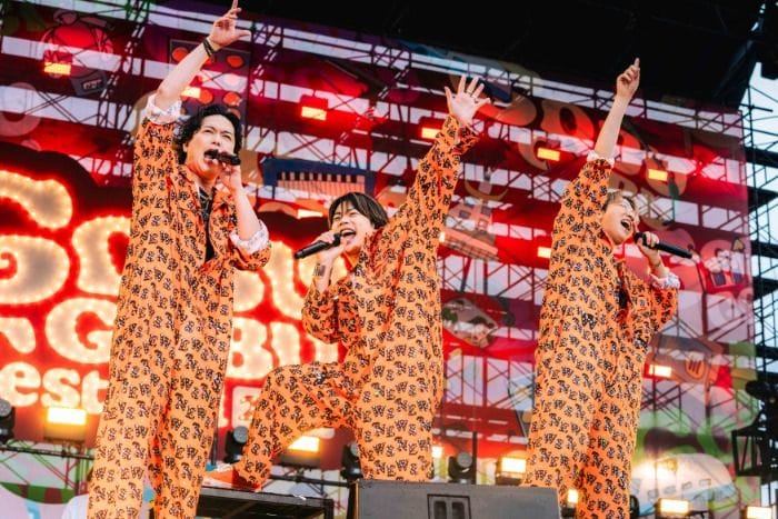 NEWS、ごぶごぶフェスで堂々の全8曲!「weeeek」「チャンカパーナ」で会場を明るく揺らす