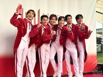 SHOW-WA、紅白カラーのタキシードでレッドカーペットに登場！〈MUSIC AWARDS JAPAN 2026〉