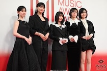 櫻坂46、黒の大人スタイルでレッドカーペットに登場！〈MUSIC AWARDS JAPAN 2026〉
