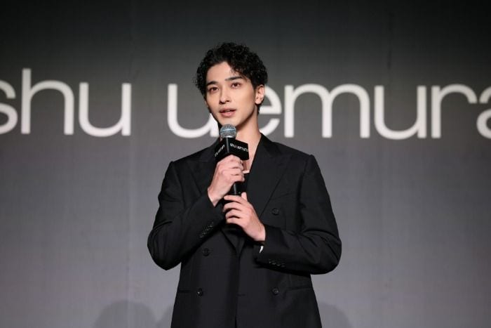 横浜流星、シュウ ウエムラ表参道ヒルズ本店オープニングイベントに登場!原点と進化を語る