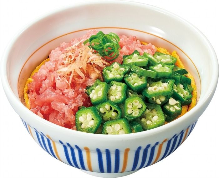 なか卯、夏らしい「かつお節オクラまぐろたたき丼」を6月24日より発売